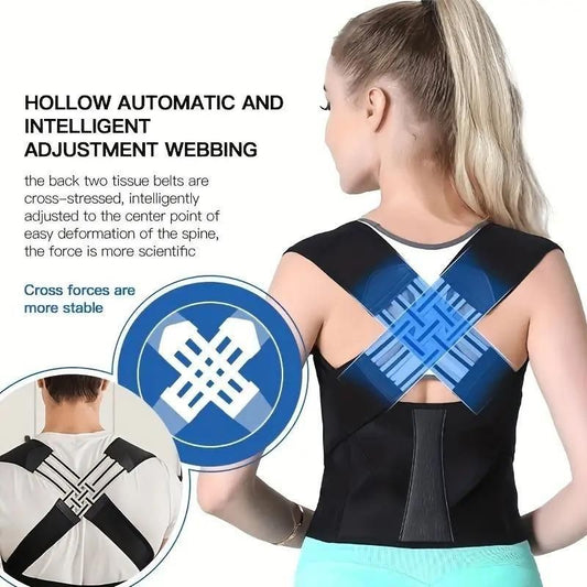 Adjustable Back Posture  Relieve Pain Belt Women Men